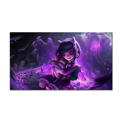 Goth Annie Poster - Canvas Painting - League of Legends Fan Store