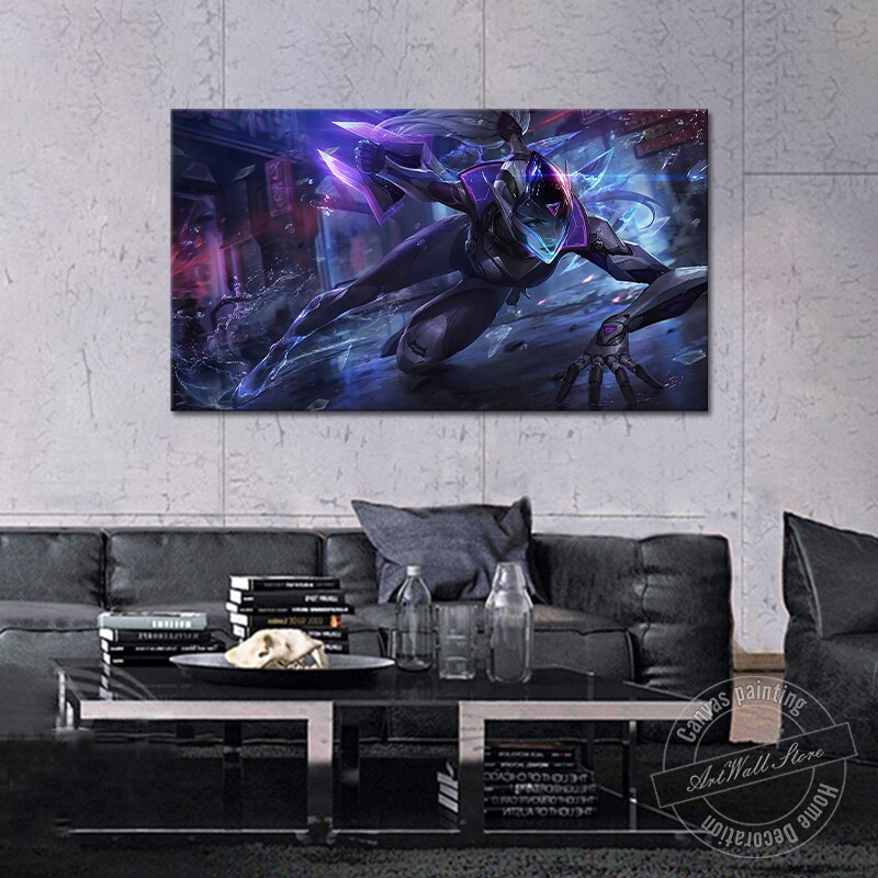 "Project" Vayne Poster - Canvas Painting - League of Legends Fan Store