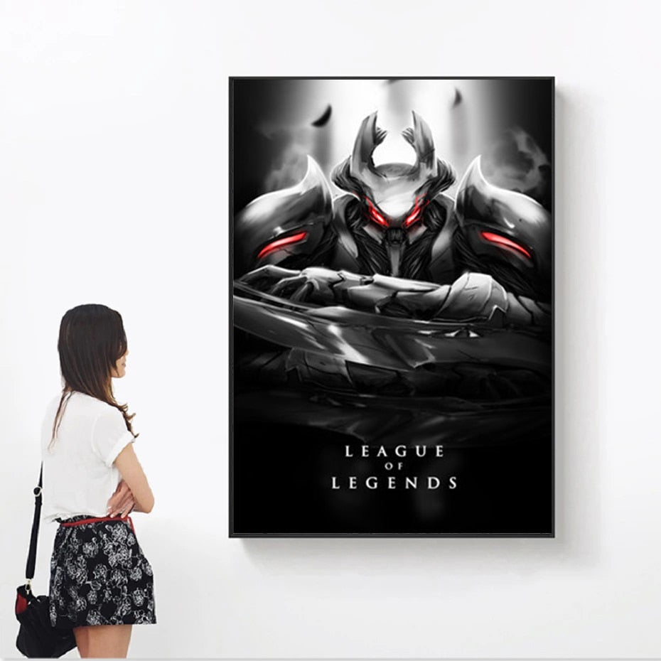 League of Legends Poster - Canvas Painting Series 1 - League of Legends Fan Store