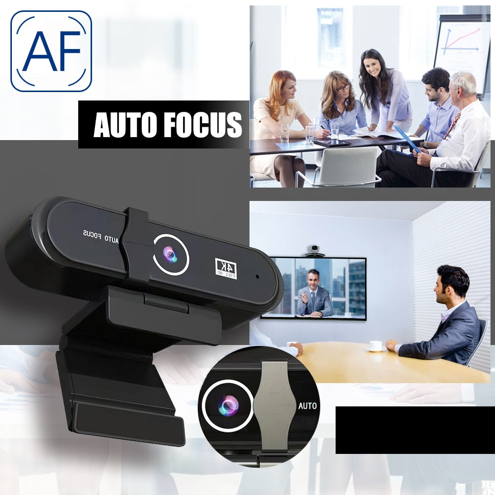 Webcam 4K Full HD- 2K Web Camera Autofocus With Microphone - League of Legends Fan Store