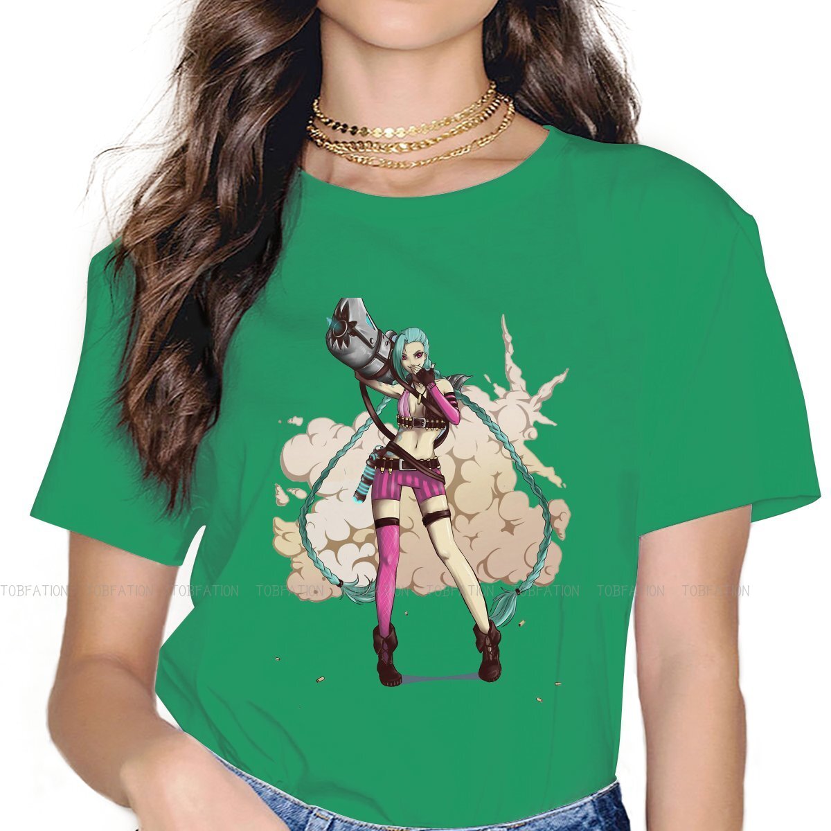 Beauty Jinx T Shirt - League of Legends Fan Store