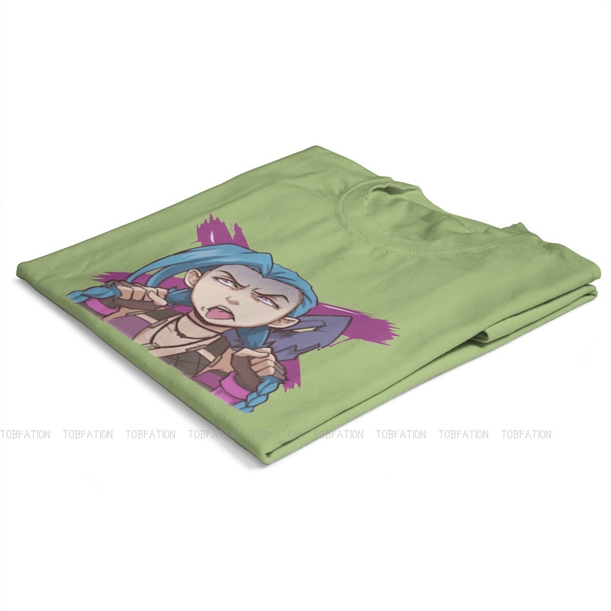 Tongue Out Jinx Hipster TShirts - League of Legends Fan Store