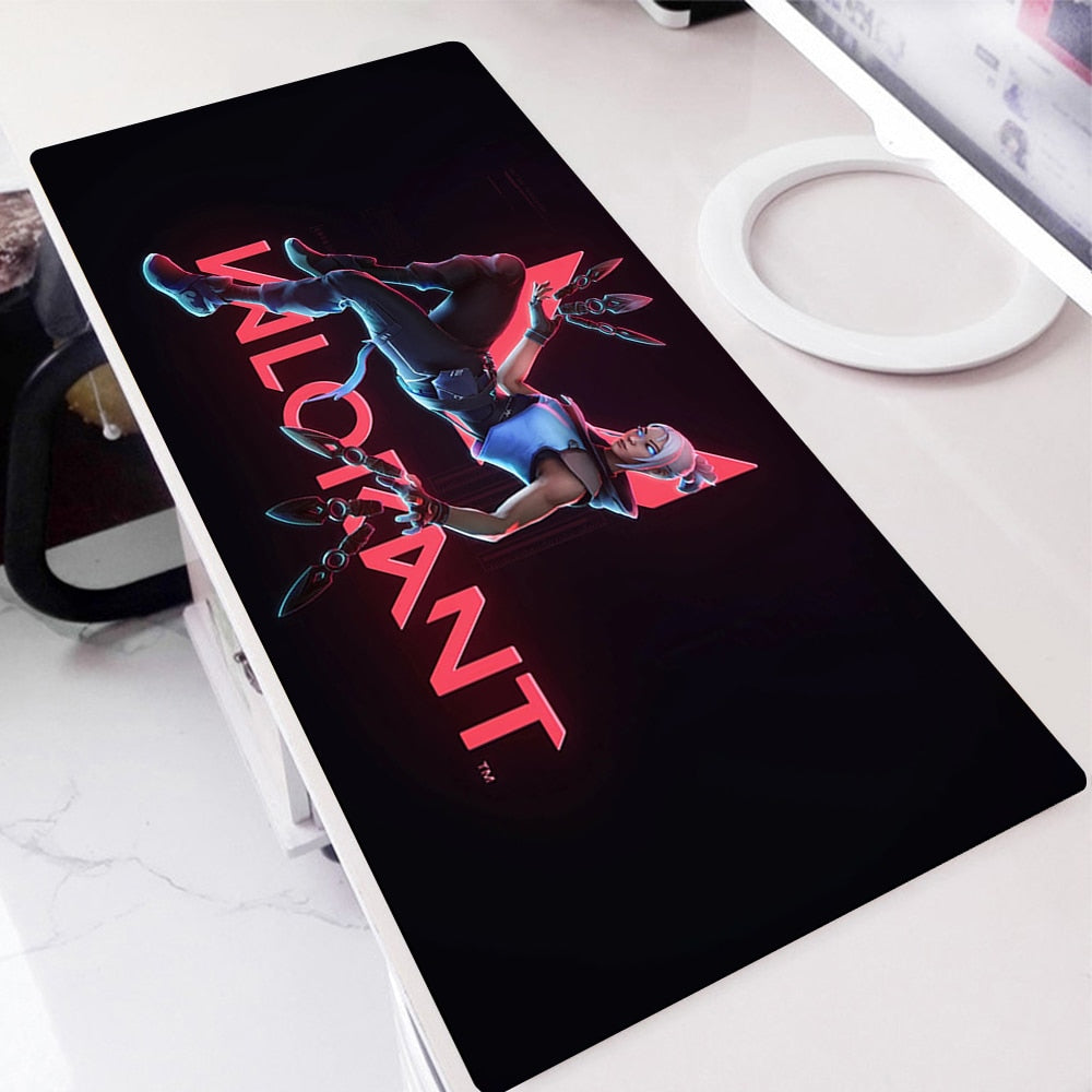 Valorant Gaming Mousepad Collection l - All Agents -  Raze Jett Sova BrimStone Breach Reyna Killjoy Viper Mousepads