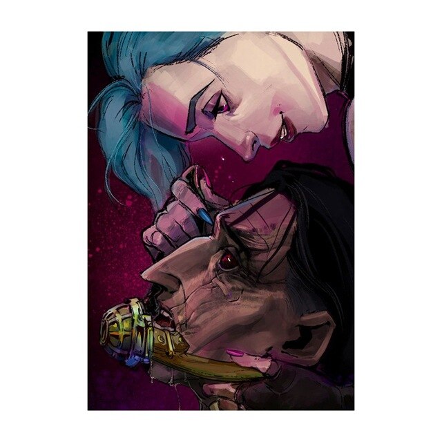 "The First Animated Drama" Arcane Series Poster - Canvas Painting - League of Legends Fan Store