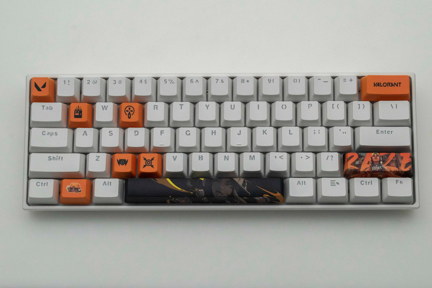 Valorant Raze Custom Keycaps -  Best Gift for Valorant Player - Gamer Keycap Series