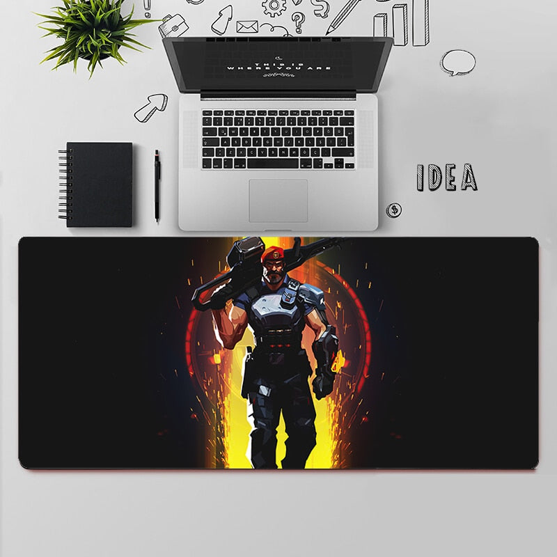 Valorant Brimstone Mousepads | Valorant Gaming Desk Mat Collection