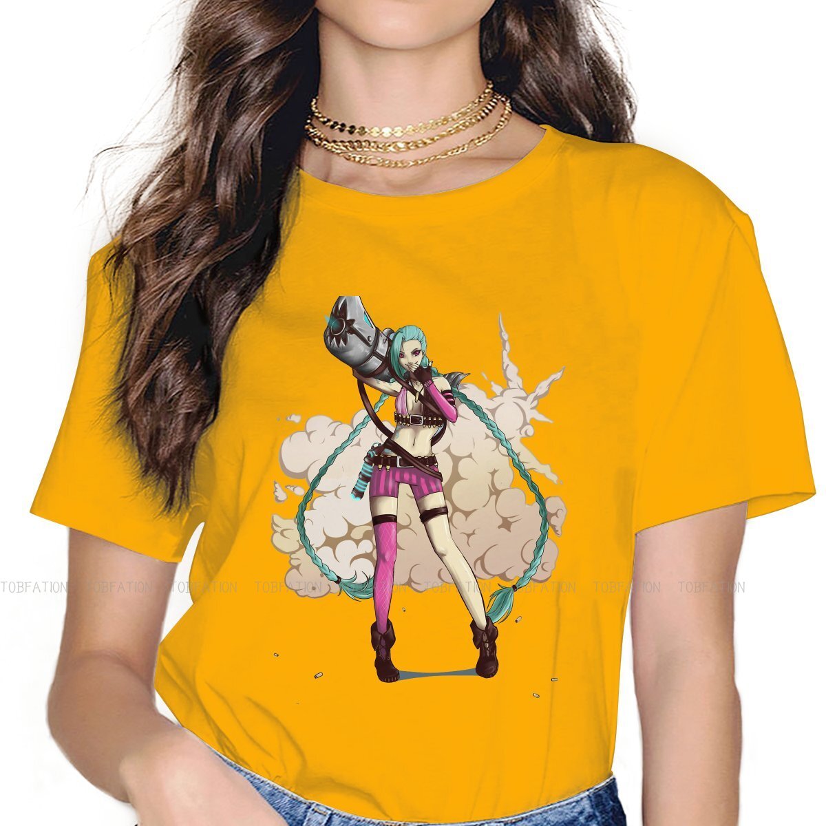 Beauty Jinx T Shirt - League of Legends Fan Store