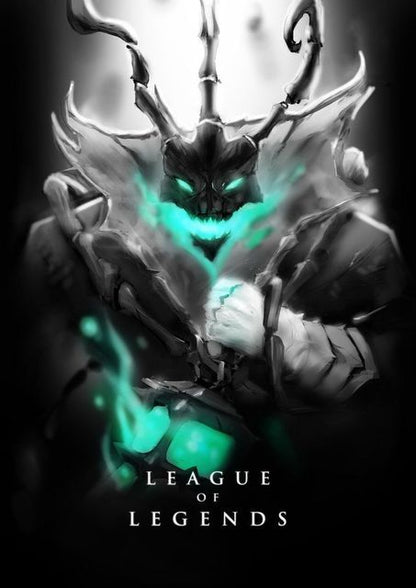 Diamond Art Mosaic--Thresh Kassadin Yasuo Lucian Aurelian Sol Brand Lissandra Kindred - League of Legends Fan Store