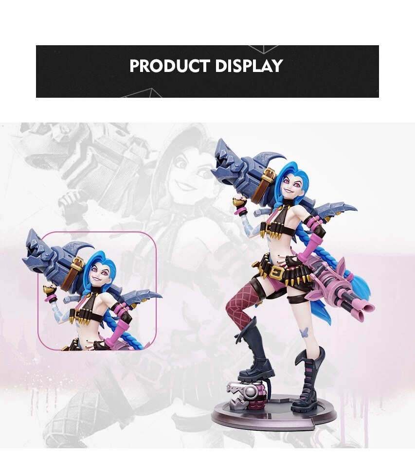 Runaway Loli Jinx Medium Statue - League of Legends Fan Store