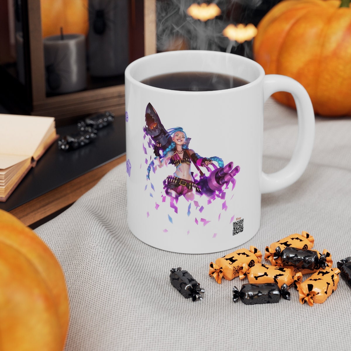 Jinx Kalista Senna Varus Draven Graves Jhin Ashe Lucian  . League Of Legends MARKSMEN SERIES 2 Lol Personalizable Mug  Arcane  Collections - League of Legends Fan Store