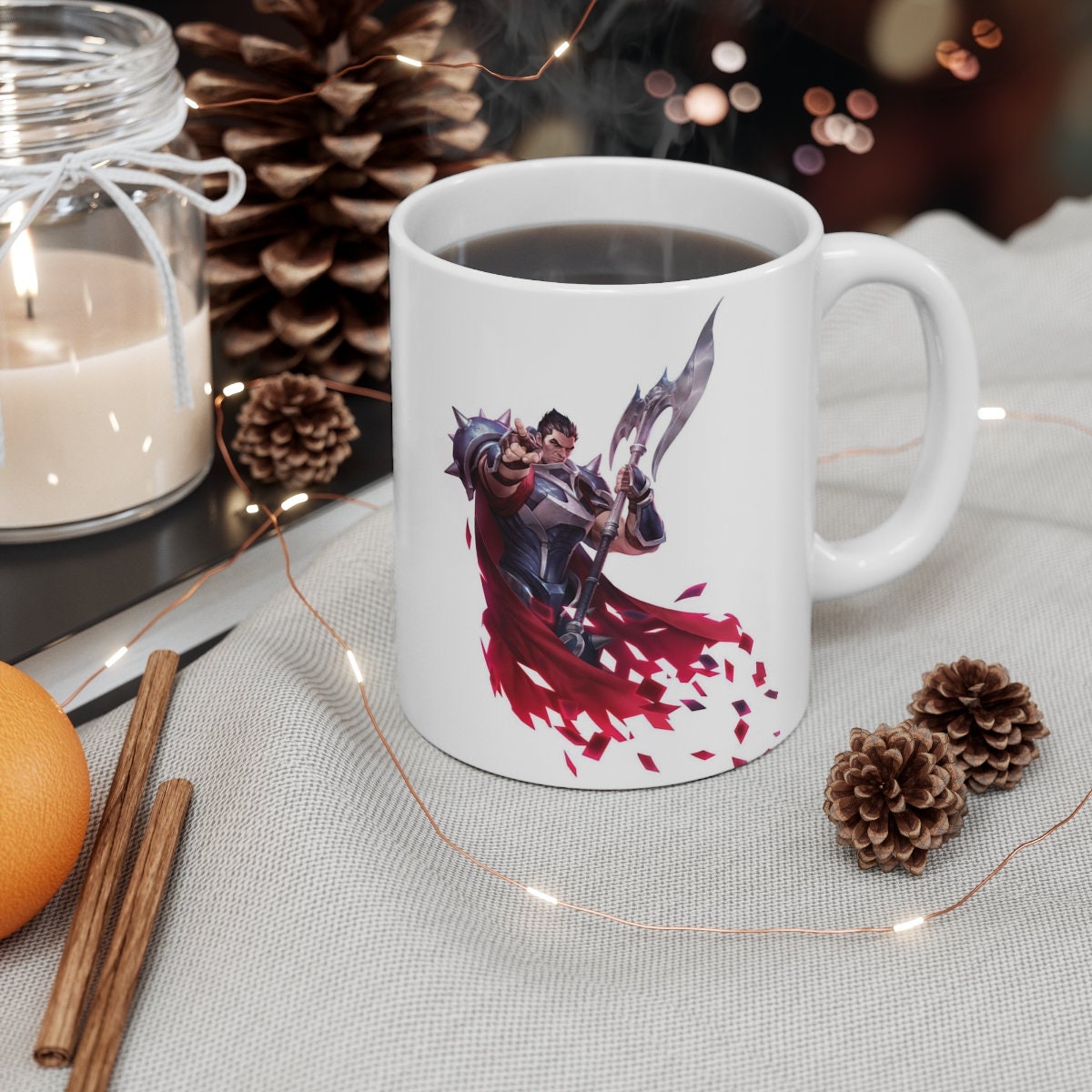 Darius Illaoi Riven Camille Garen Malphite Sett Fiora League Of Legends LOL Top Lane Heroes 1 Personalizable Mugs Arcane Riot Games - League of Legends Fan Store