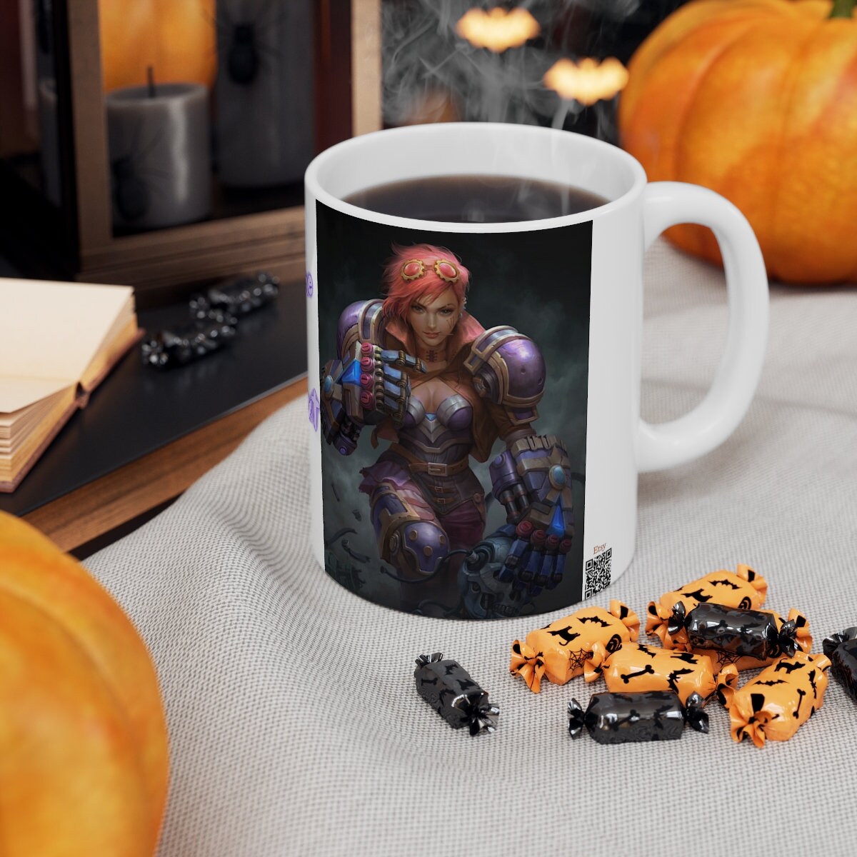 Rengar Kayn Qiyana İvern Vi Evelynn Kindred League Of Legends LOL JUNGLE Heroes 2 Personalizable Mugs Arcane Riot Games - League of Legends Fan Store