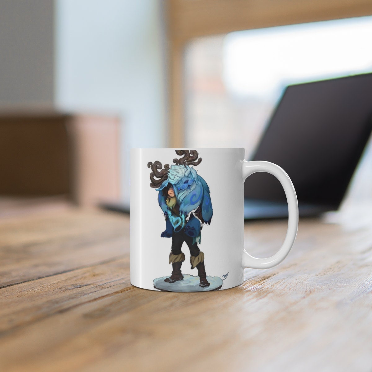 Vi Shaco Nunu Nocturne Khazix Lillia Jarvan Taliyah Rengar League Of Legends LOL JUNGLE Heroes 3 Personalizable Mugs Arcane Riot Games - League of Legends Fan Store