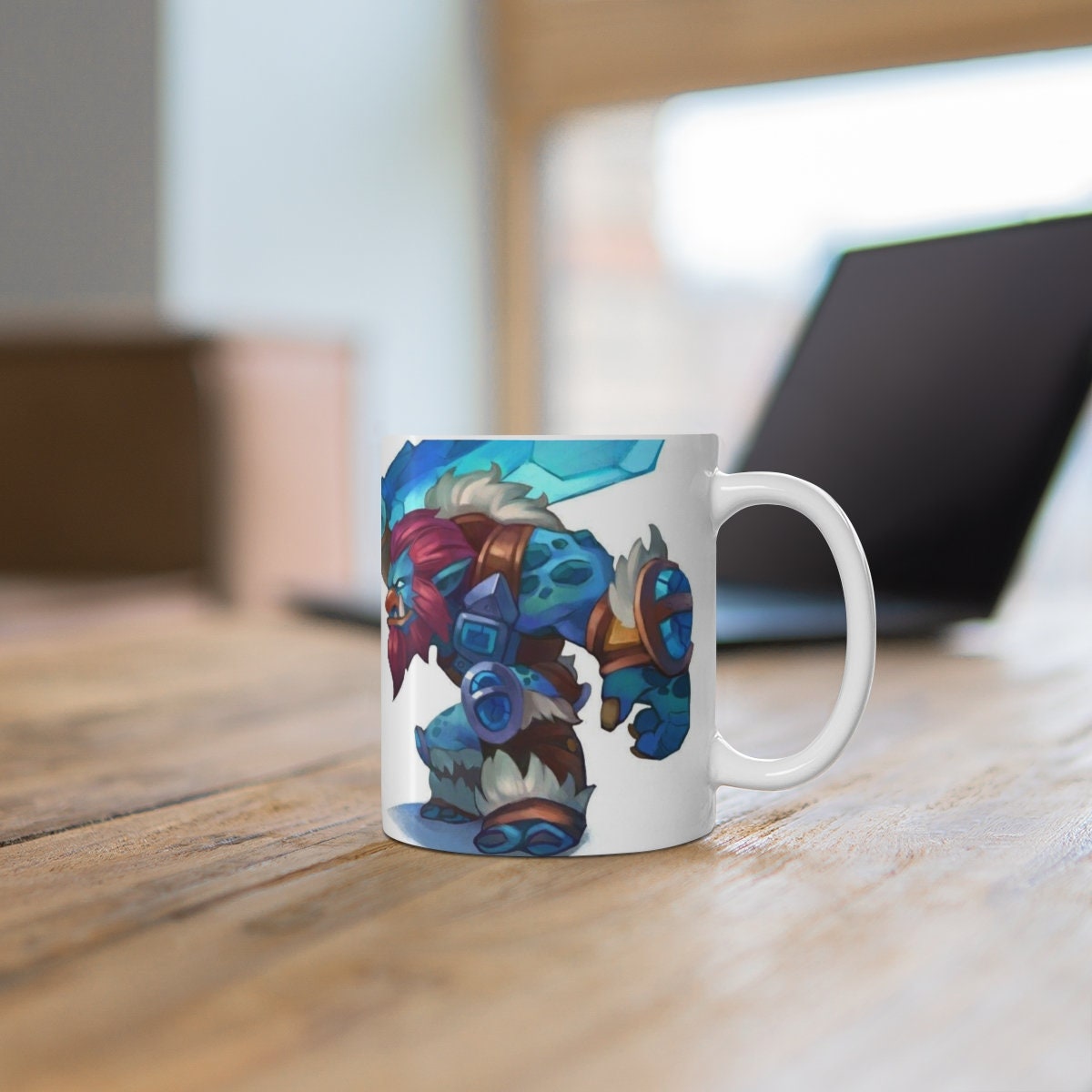 Olaf Nunu Master Yi Kindred Warwick Trundle Pantheon Rengar League Of Legends LOL JUNGLE Heroes 4 Personalizable Mugs Arcane Riot Games - League of Legends Fan Store