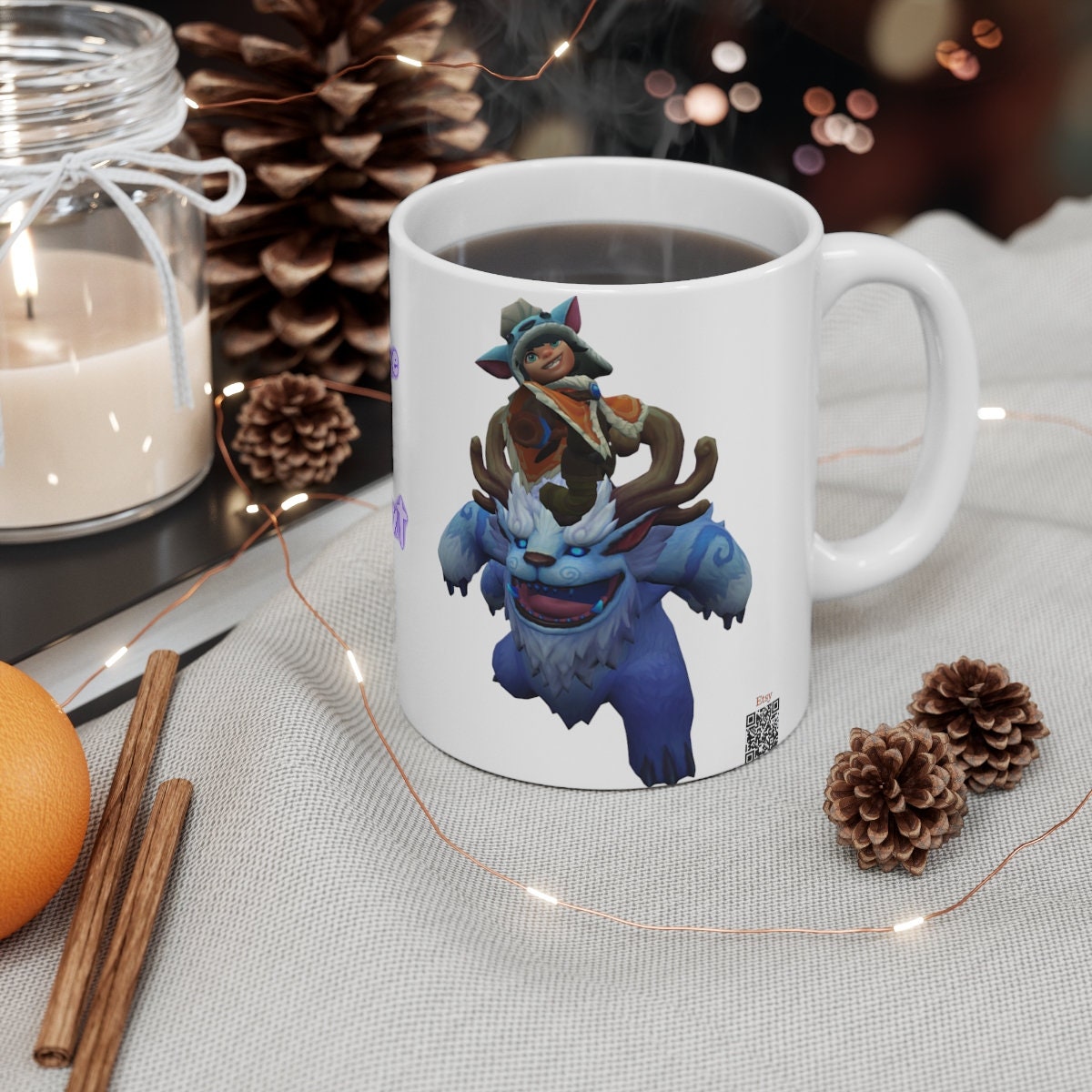 Olaf Nunu Master Yi Kindred Warwick Trundle Pantheon Rengar League Of Legends LOL JUNGLE Heroes 4 Personalizable Mugs Arcane Riot Games - League of Legends Fan Store