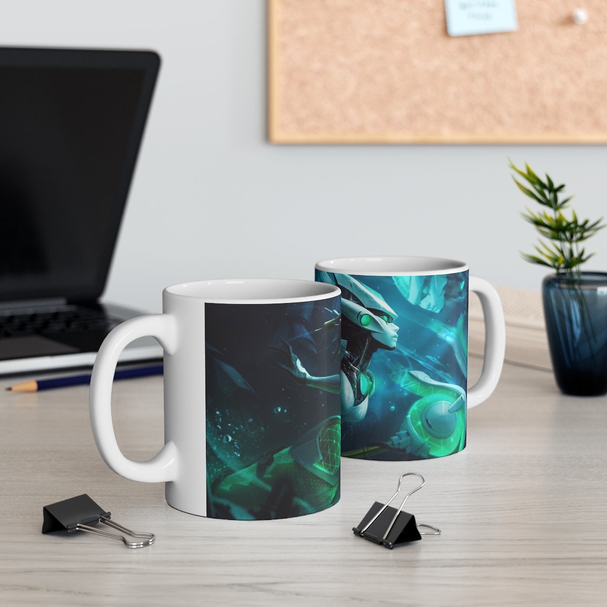 Morgana Nami Pyke Nautilus League Of Legends LOL Support Heroes 4 Personalizable Mugs Arcane Riot Games - League of Legends Fan Store