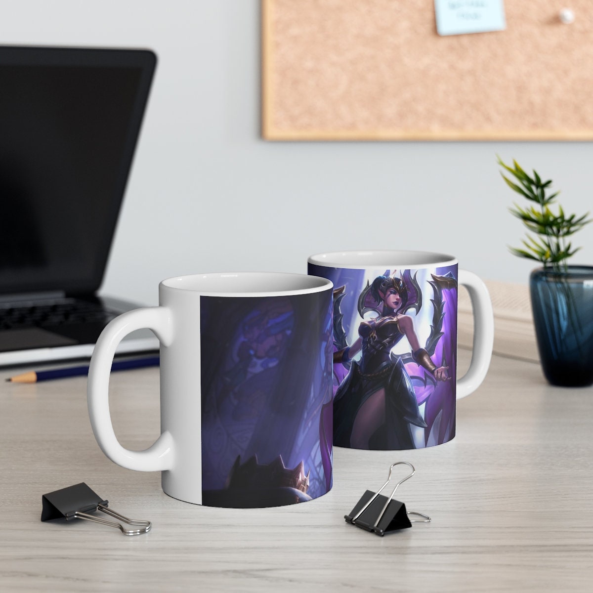 Morgana Nami Pyke Nautilus League Of Legends LOL Support Heroes 4 Personalizable Mugs Arcane Riot Games - League of Legends Fan Store