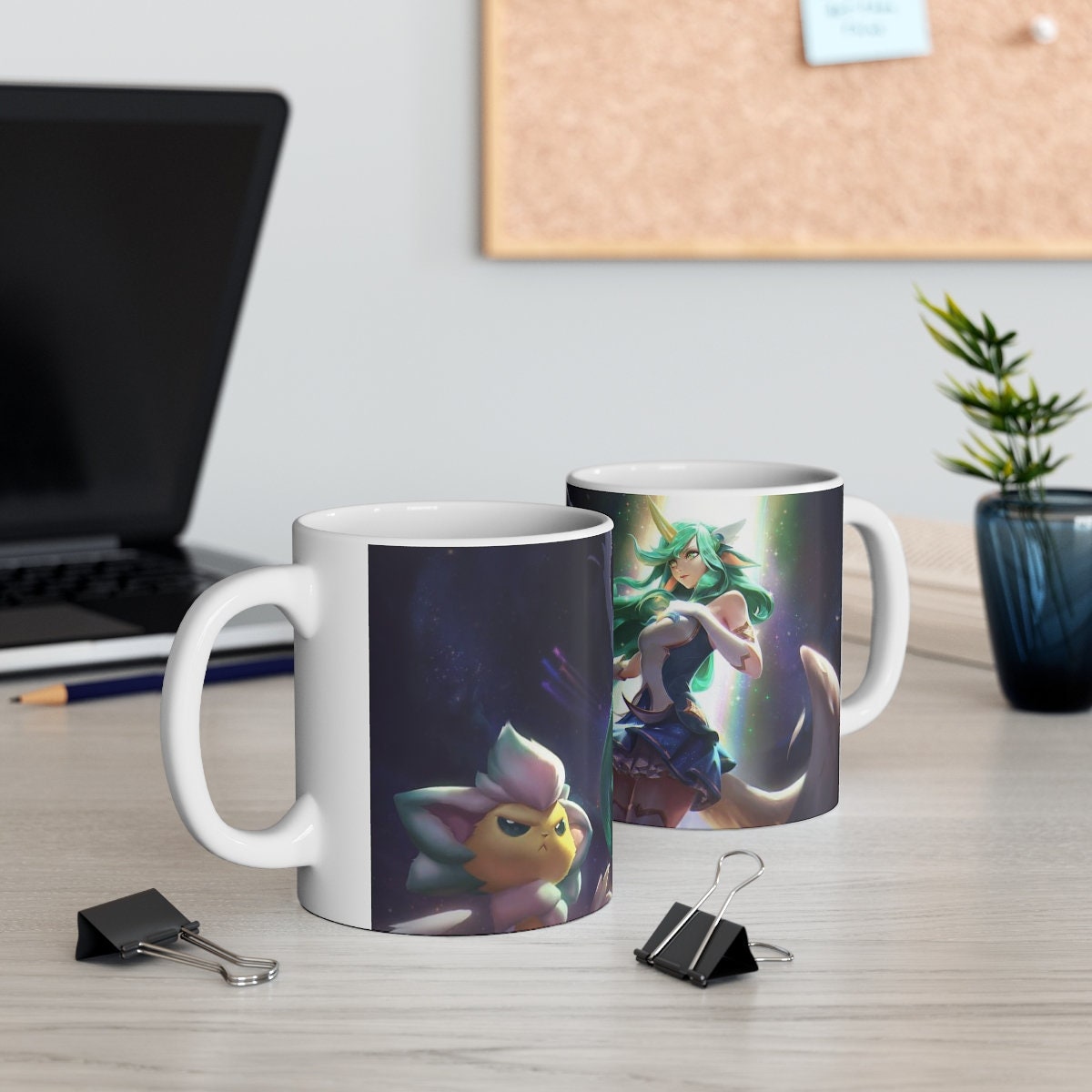 Soraka Taric Tahm Kench League Of Legends LOL Support Heroes 5 Personalizable Mugs Arcane Riot Games - League of Legends Fan Store