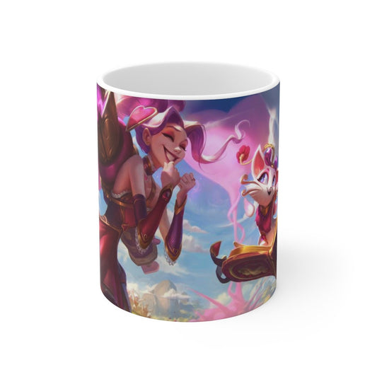 Jinx Yuumi Amumu Pyke Sona Senna Tahm Kench League Of Legends LOL Support Heroes 8 Personalizable Mugs Arcane Riot Games - League of Legends Fan Store