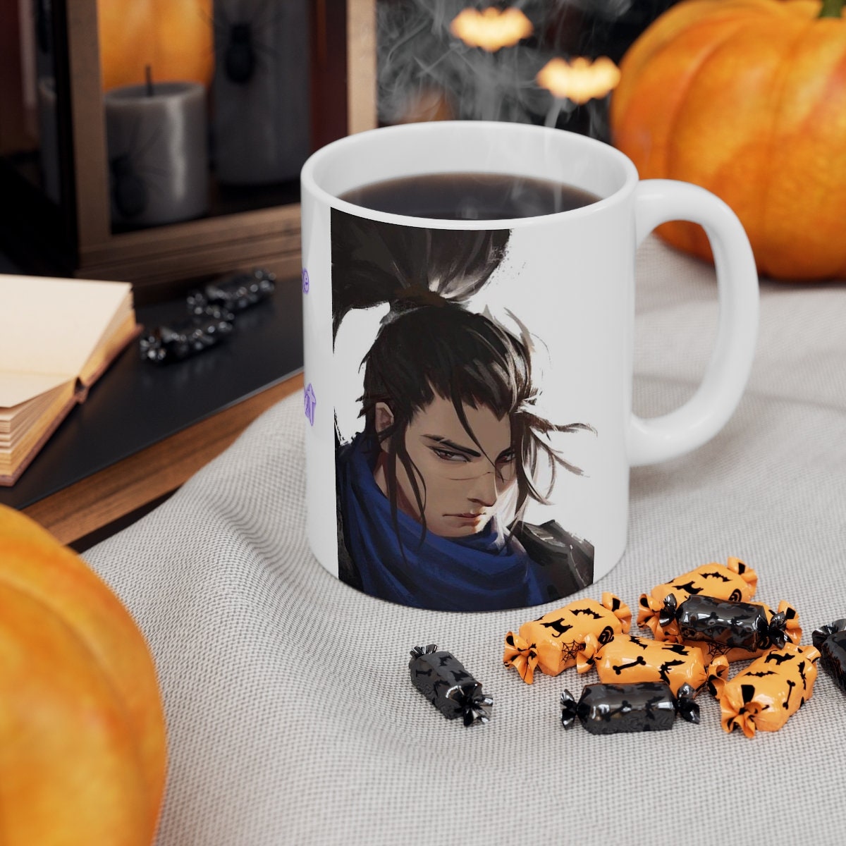 Yasuo Highnoon Nightbringer Projects Odyssey League Of Legends LOL Personalizable Mugs Arcane Riot Games - League of Legends Fan Store