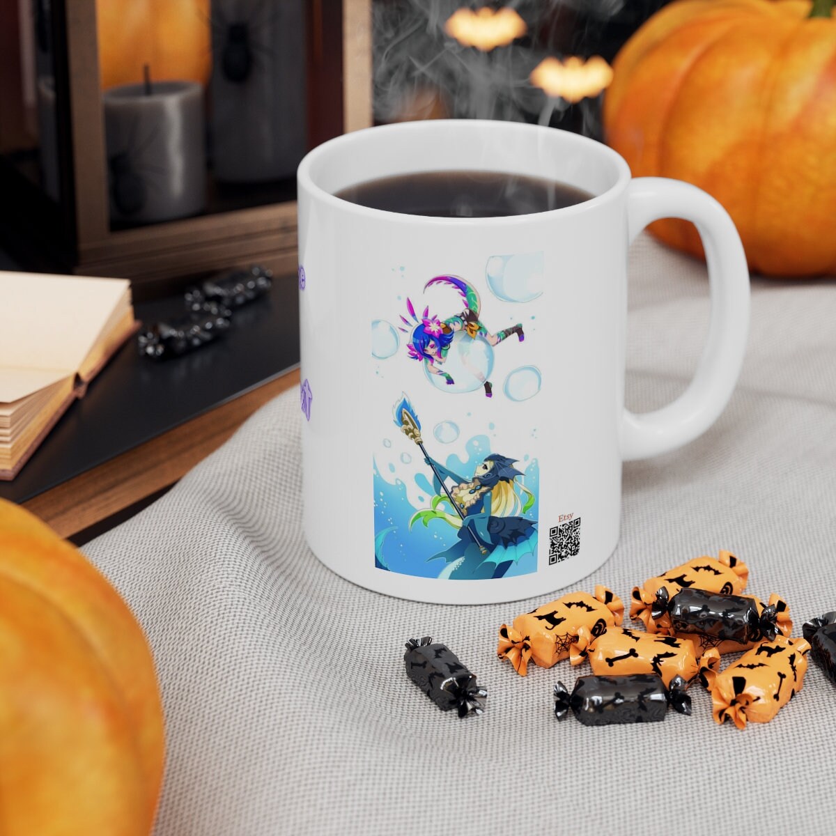 Heimerdinger Aurelion Sol Karma Diana Anivia Orianna Neeko Ahri  League Of Legends LOL MAGES COLLECTİON 1 Personalizable Mug Arcane - League of Legends Fan Store