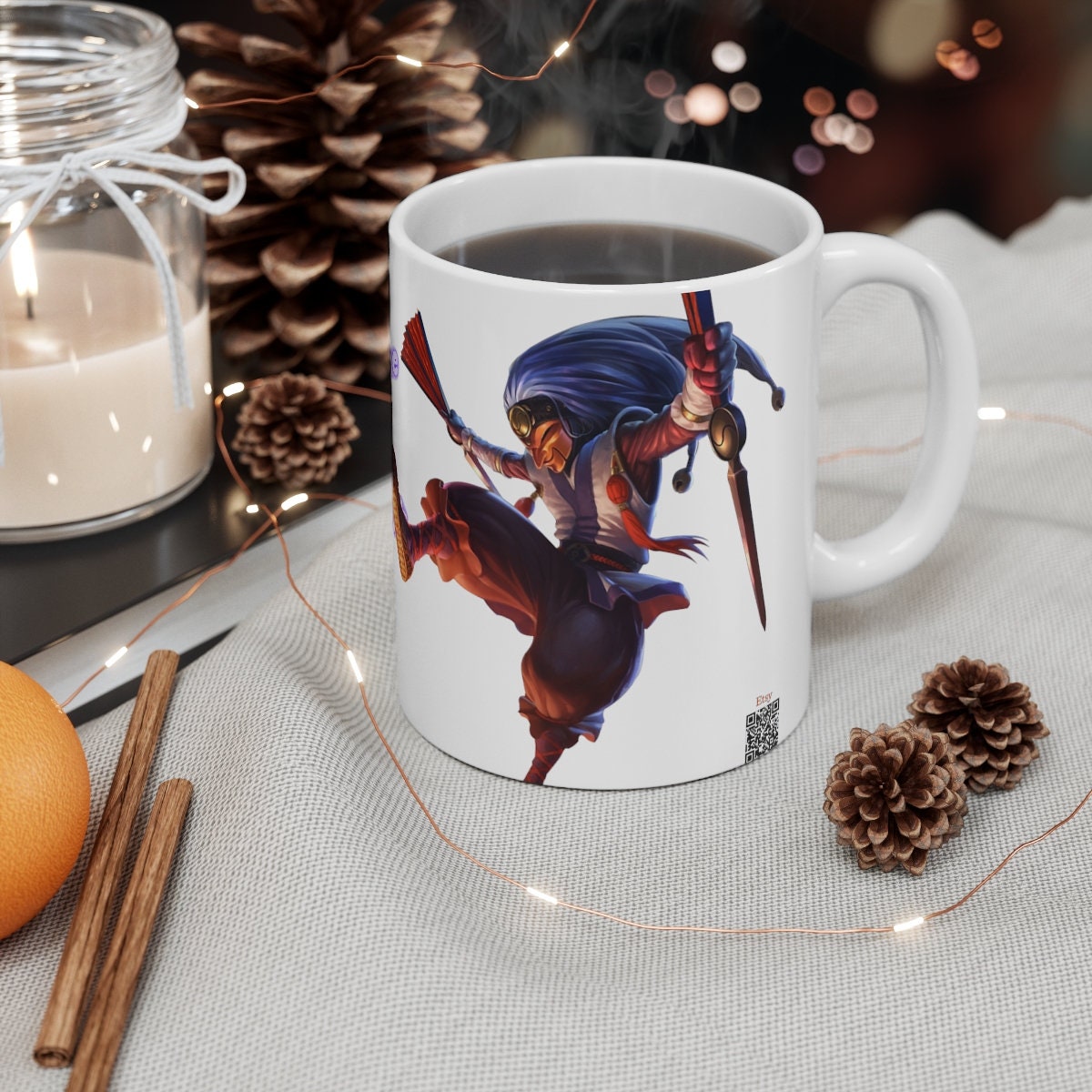 Vi Shaco Nunu Nocturne Khazix Lillia Jarvan Taliyah Rengar League Of Legends LOL JUNGLE Heroes 3 Personalizable Mugs Arcane Riot Games - League of Legends Fan Store