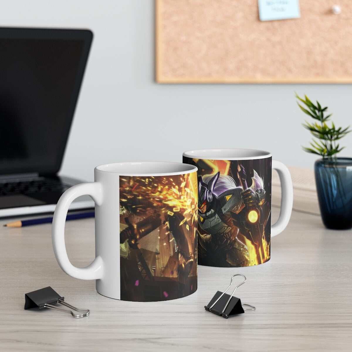 Leona Karma Janna Braum League Of Legends LOL Support Heroes 2 Personalizable Mugs Arcane Riot Games - League of Legends Fan Store