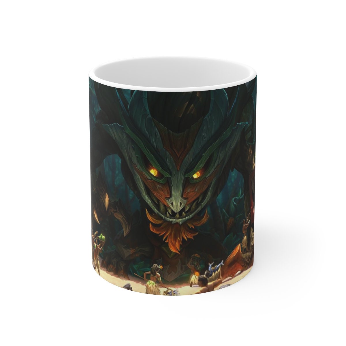 Lux Lulu Maokai League Of Legends LOL Support Heroes 3 Personalizable Mugs Arcane Riot Games - League of Legends Fan Store