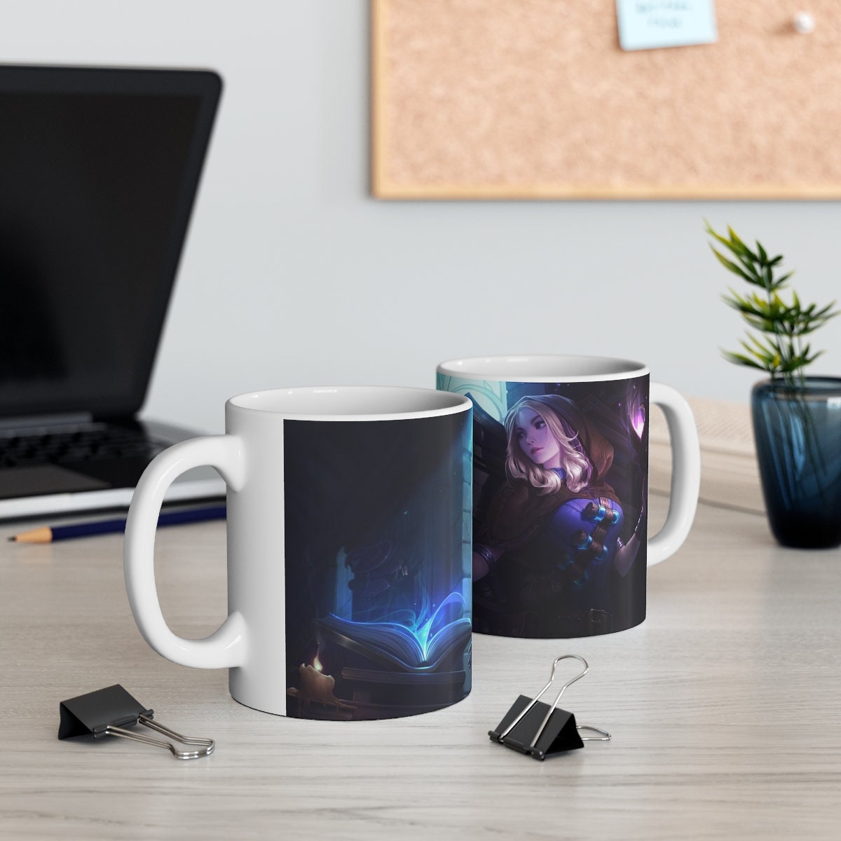 Lux Lulu Maokai League Of Legends LOL Support Heroes 3 Personalizable Mugs Arcane Riot Games - League of Legends Fan Store