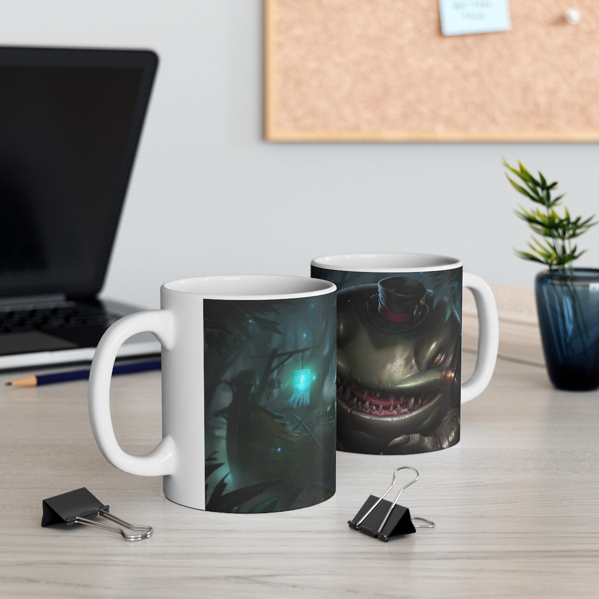 Soraka Taric Tahm Kench League Of Legends LOL Support Heroes 5 Personalizable Mugs Arcane Riot Games - League of Legends Fan Store